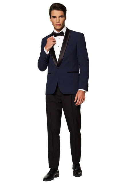 Esmoquin Azul Oscuro Hombre <tc>OppoSuits</tc>