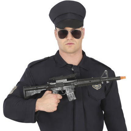 Pistola Falsa Con Miras 58cm