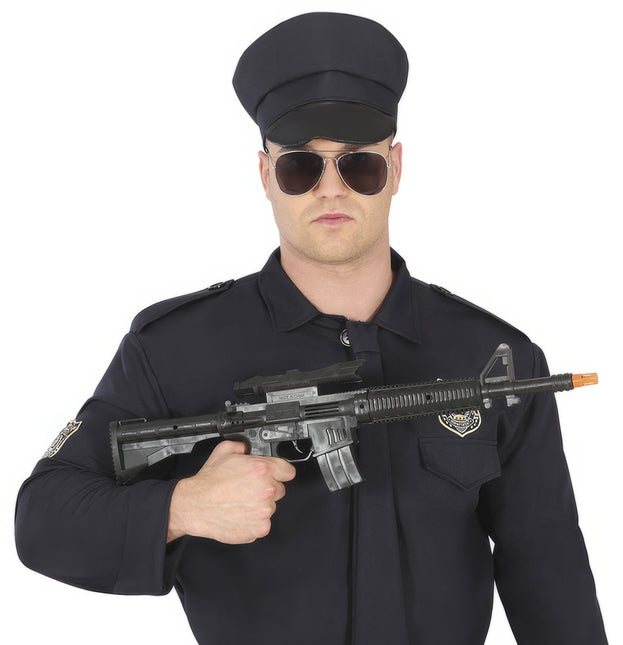 Pistola Falsa Con Miras 58cm