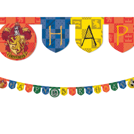 Pancarta Feliz Cumpleaños Harry Potter 2m