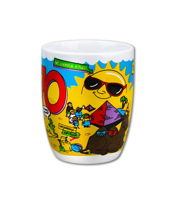 Taza 70 Años 12cm