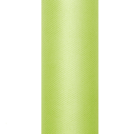 Rollo de Tul Verde Lima 15cm 9m