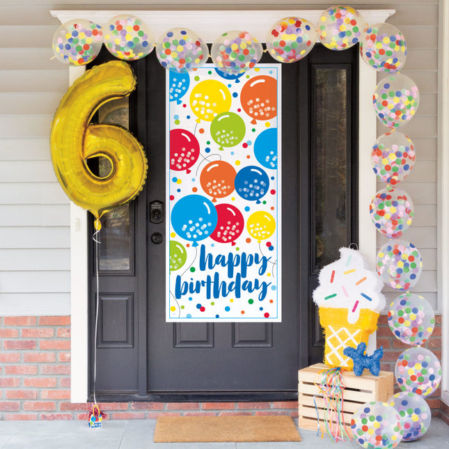 Guirnalda de globos Conffeti 30cm 15 piezas
