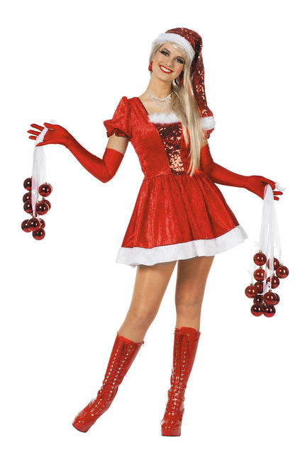 Vestido de Navidad Rojo Señoras