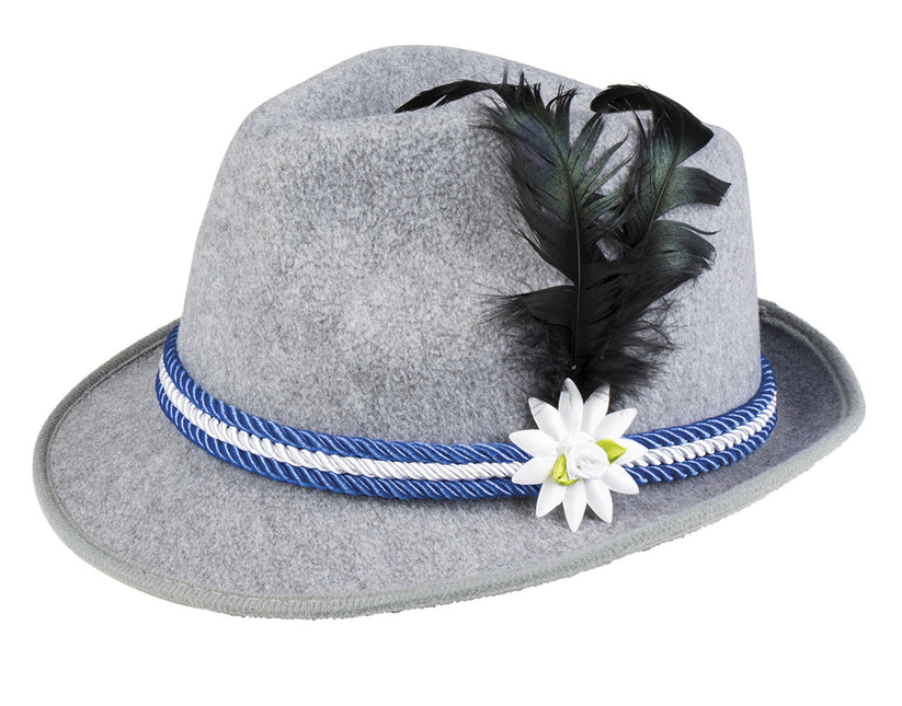 Gorra Oktoberfest Tiroler Gris