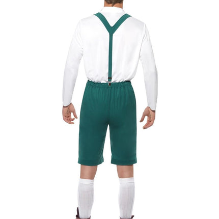 Juego de Lederhosen Verde