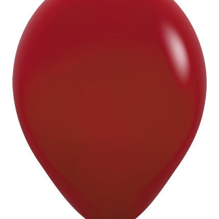 Globos Rojo Imperial 30cm 12pcs
