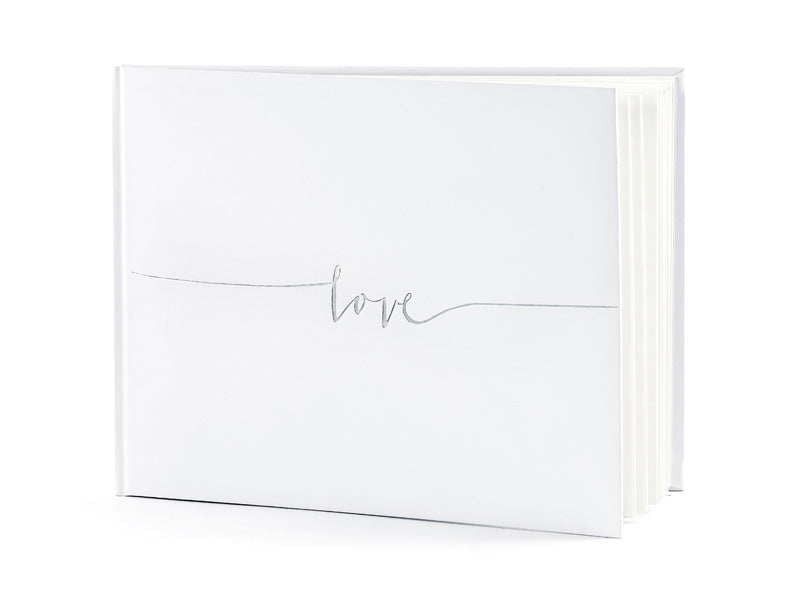 Libro de Visitas Love Blanco 24cm