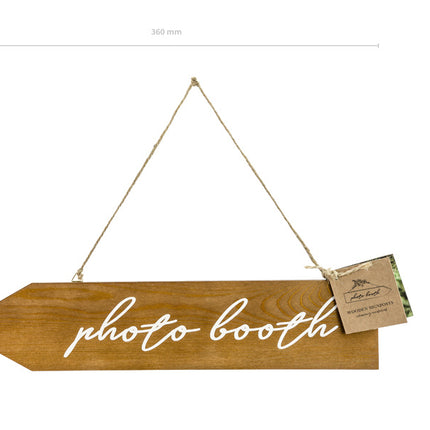 Tabla colgante Photobooth 36cm