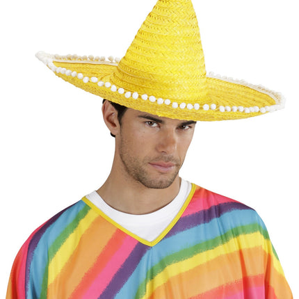 Sombrero Amarillo 50cm
