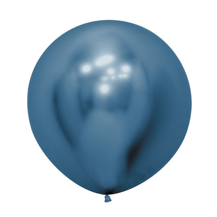 Globos Reflex Azul 61cm 3pcs