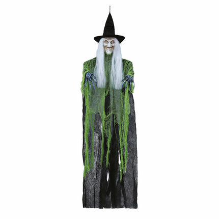 Halloween Decoración Colgante Bruja 1m