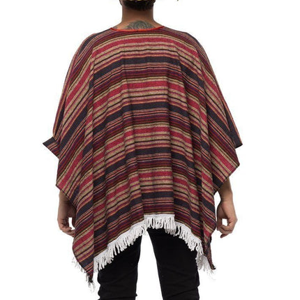 Poncho Mexicano Tejido