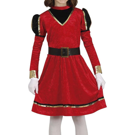 Vestido Pietenpak Niño Rojo/Dorado