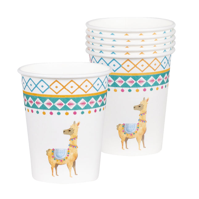Tazas para llamas 250ml 6ud
