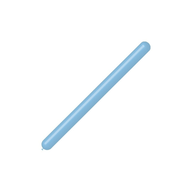 Azul claro Globos de modelismo 7,5cm 150cm 100pcs