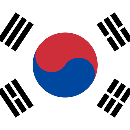 Bandera Corea del Sur 150cm