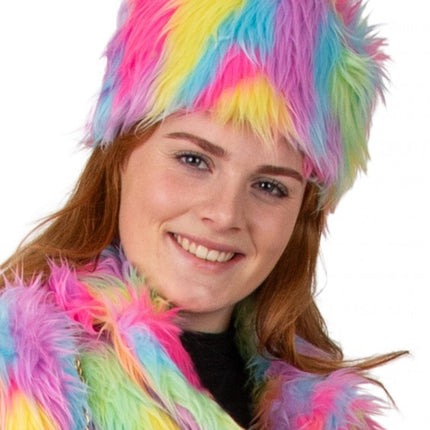 Gorro Peluche Pastel