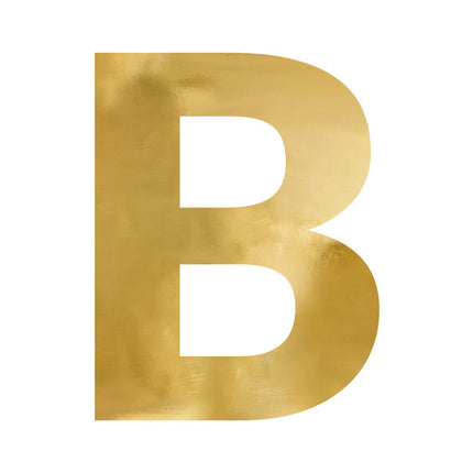 Espejo letra B Oro 60cm