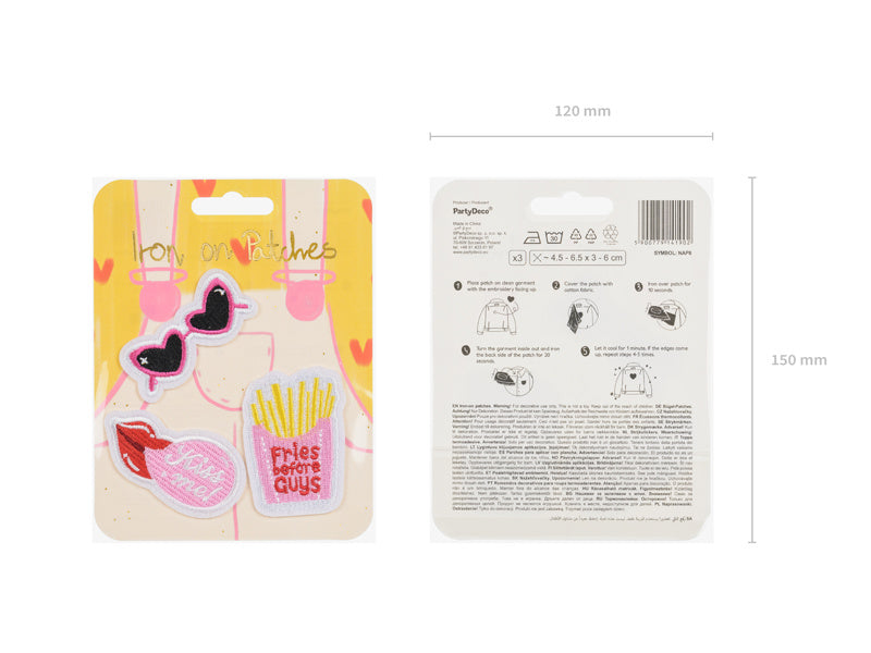 Stick Emblema Bésame 3pcs