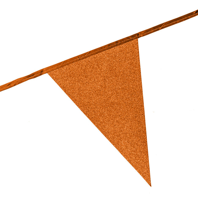 Guirnalda Naranja Purpurina Mini 6m