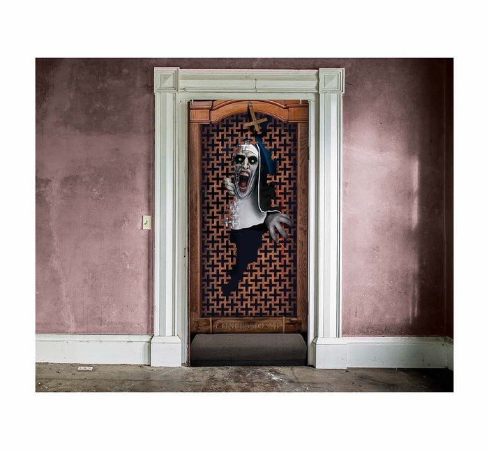 Decoración de puertas de Halloween Horror Non