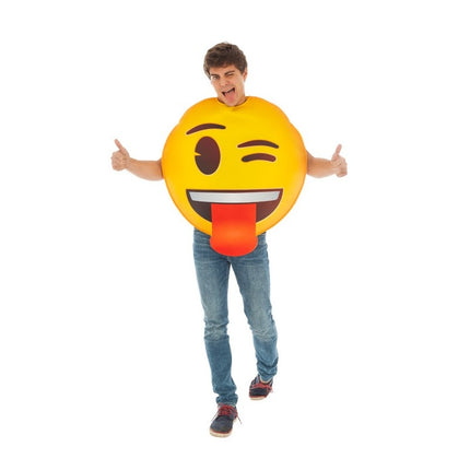 Disfraz Emoji Guiño
