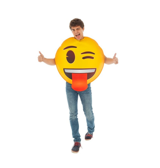 Disfraz Emoji Guiño