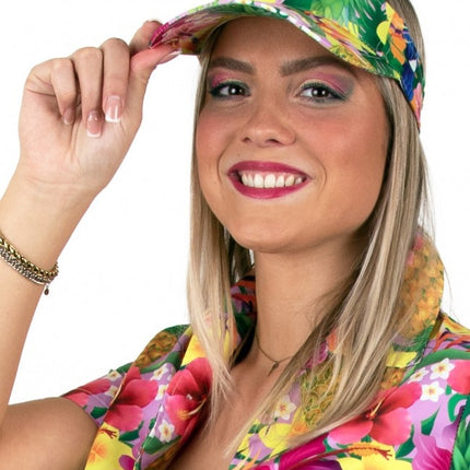 Visera Hawaii Print Rosa