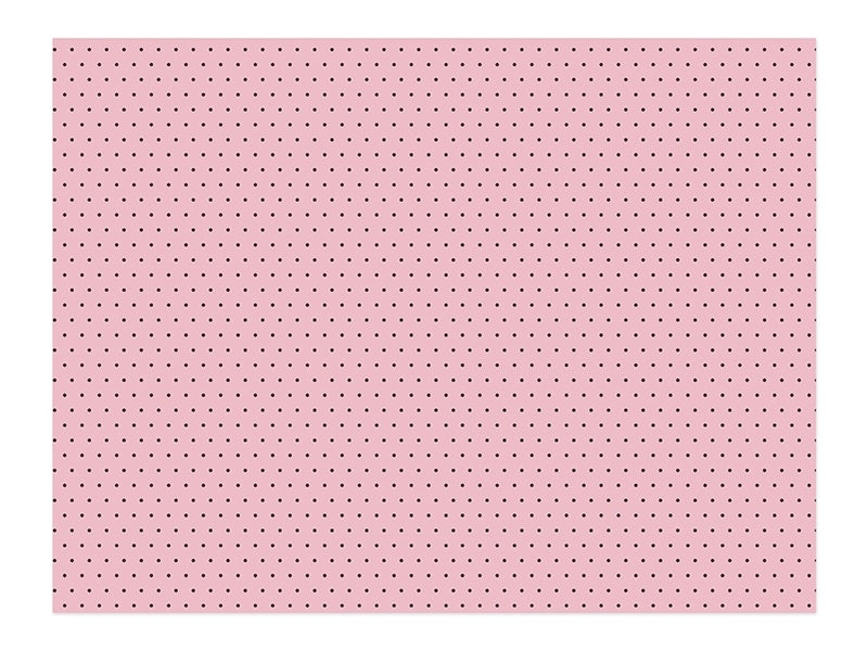 Salvamanteles Rosa Negro 40cm 6pcs