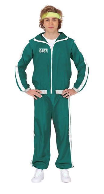 Chándal Figuras Calamar Hombre Verde