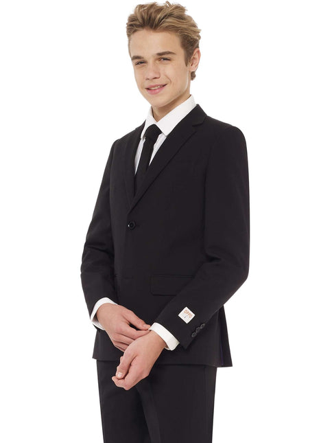 Traje Negro Niño Adolescente <tc>OppoSuits</tc>