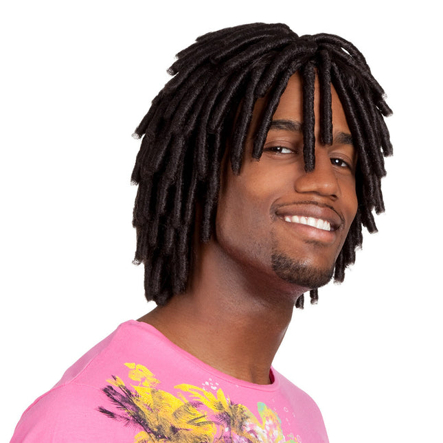 Peluca negra Levi