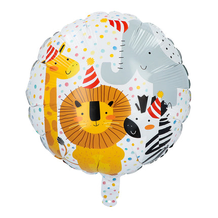 Globo de Helio Jungla Doble cara Vacío 45cm