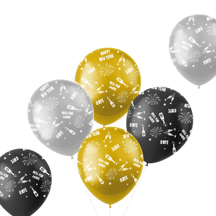 Globos Nochevieja 6pcs