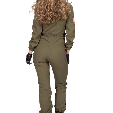 Traje de piloto Top Gun Señoras