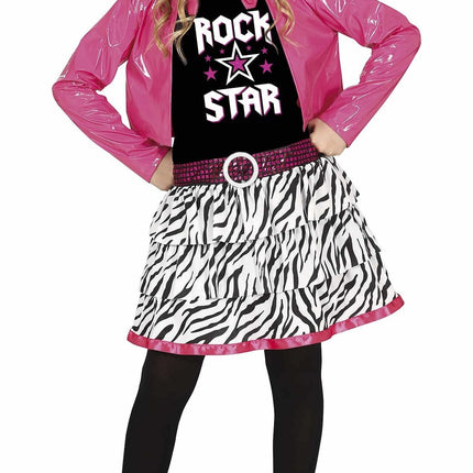 Disfraz Rockstar Niña