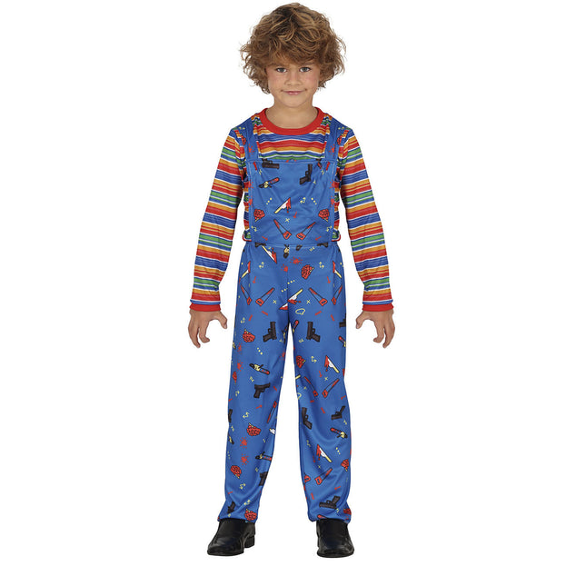 Muñeca Disfraz Halloween Niño Azul