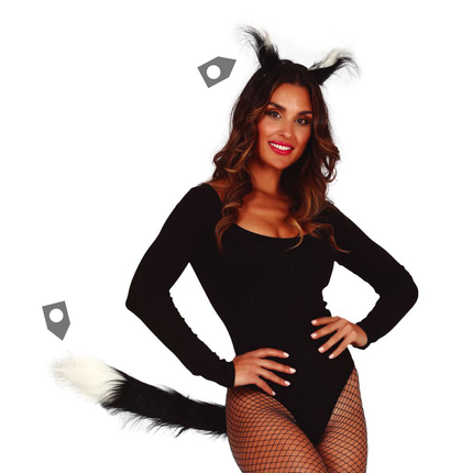 Set Gato Negro 2 piezas