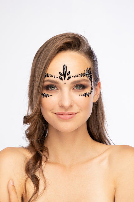 Moon Terror Halloween Joyas faciales Feisty Feline