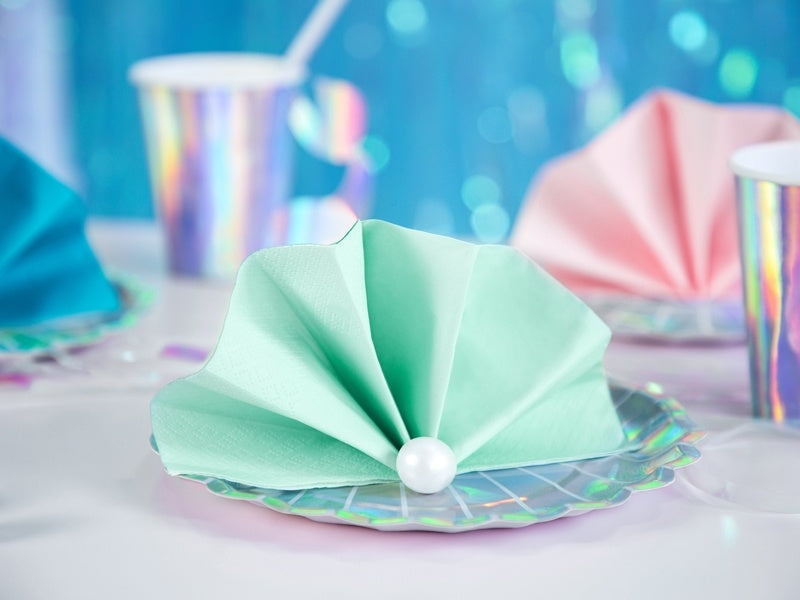 Servilletas verde menta 33cm 20pcs