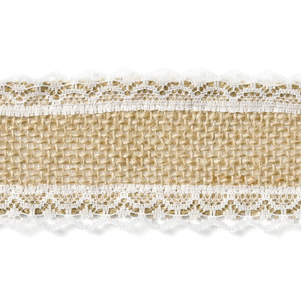 Cinta de arpillera Encaje 5cm 5m