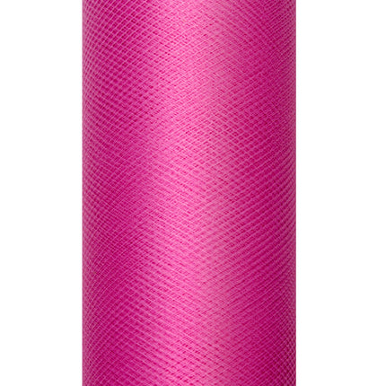Rollo Tul Fucsia 15cm 9m