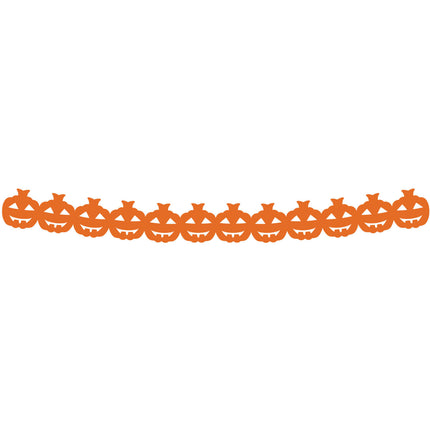 Murciélagos calabaza de guirnalda de papel