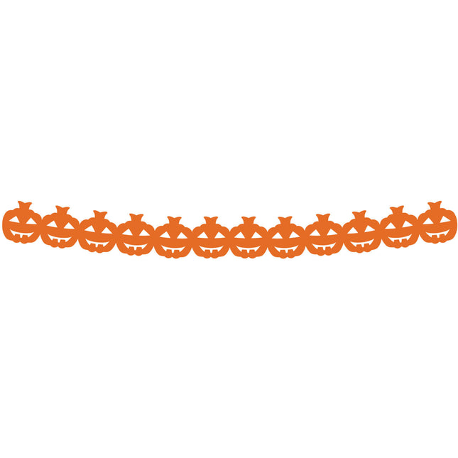 Murciélagos calabaza de guirnalda de papel