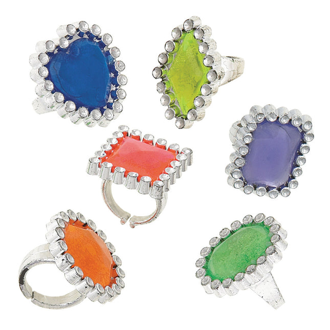 Breakout presenta Juguetes Anillos Gema 3cm 24pcs