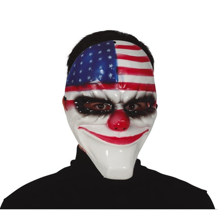 Máscara de Halloween Payaso Americano