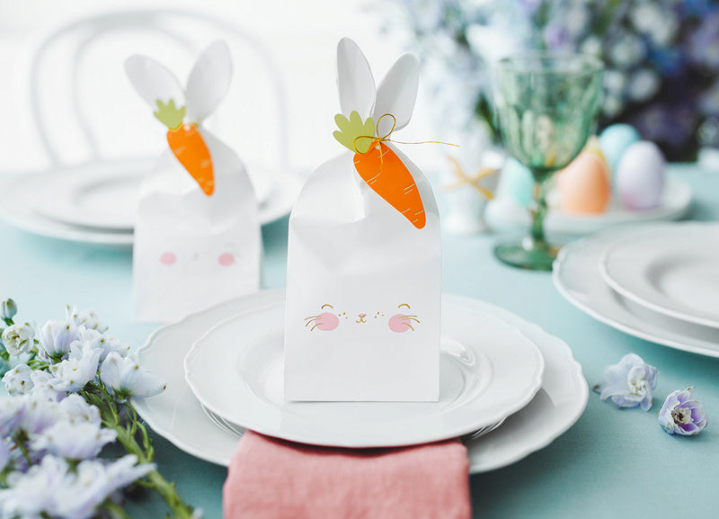 Bolsas de fiesta Conejo 22.5cm 6pcs