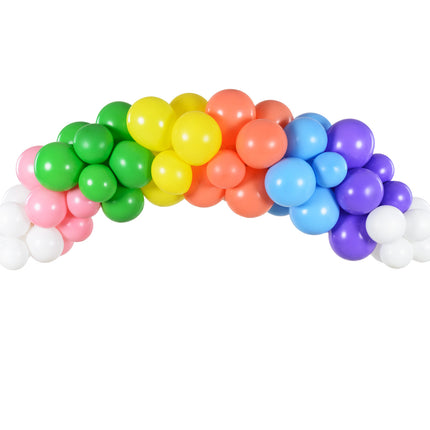 Arco de Globos Hecho en Casa Set Arco Iris 2m