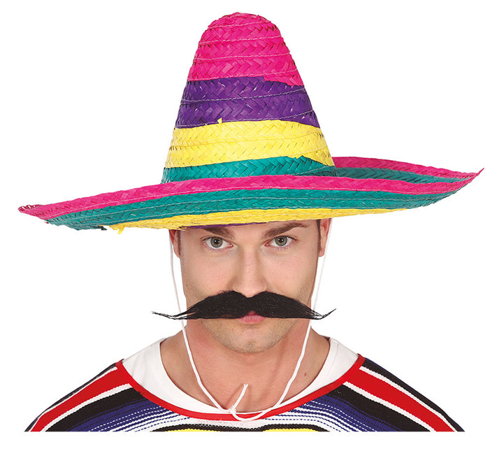 Sombrero Coloreado Deluxe 50cm